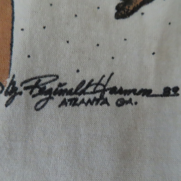 vintage rare lex lugor tshirt made in usa sz M - Picture 3 of 8